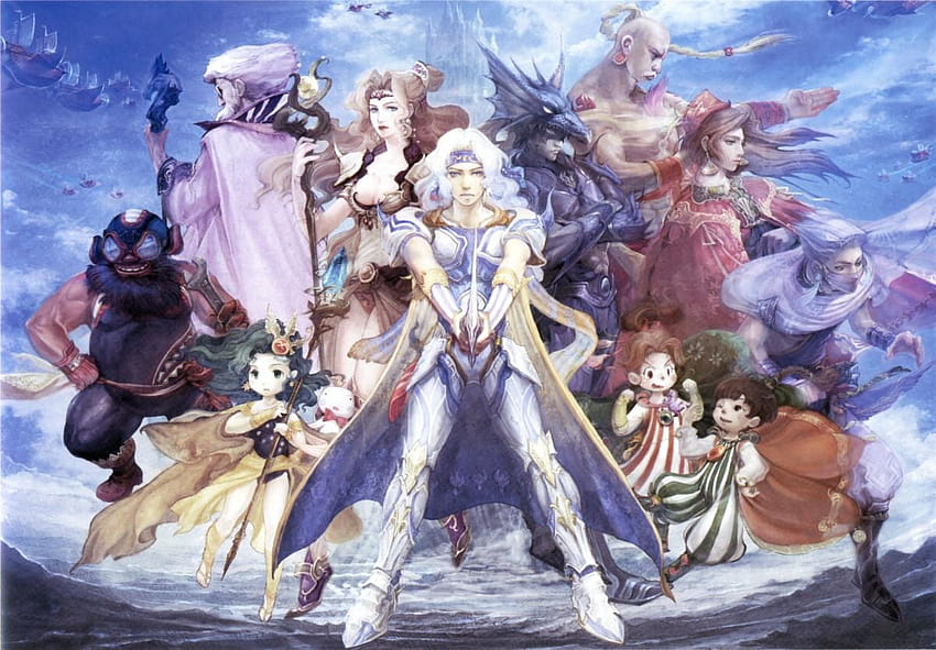 Final Fantasy IV Geschichte, Rydia Final Fantasy HD-Hintergrundbild