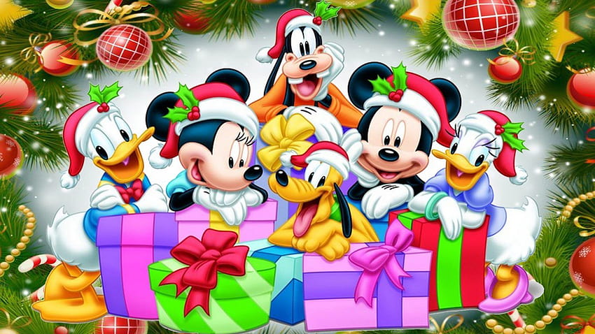 Merry Christmas Than Mickey And Friends For PC Tablet And Mobile 1920x1200 : 13, disney christmas HD wallpaper