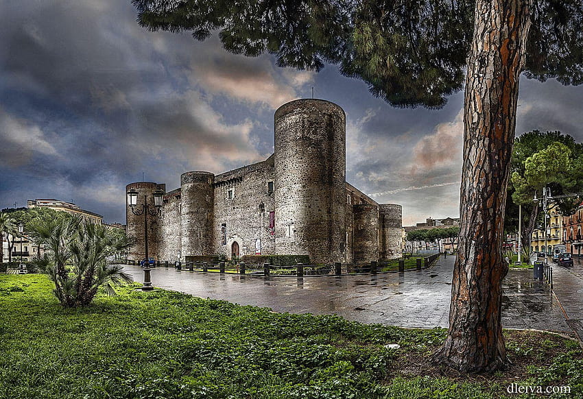 Castello Ursino, catania HD wallpaper