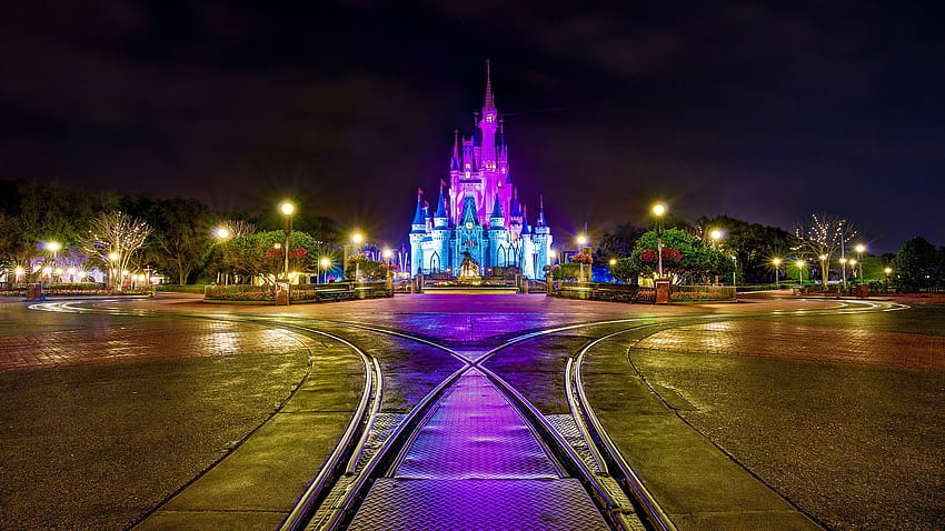 7 Disney World, disney world cinderella castle HD wallpaper