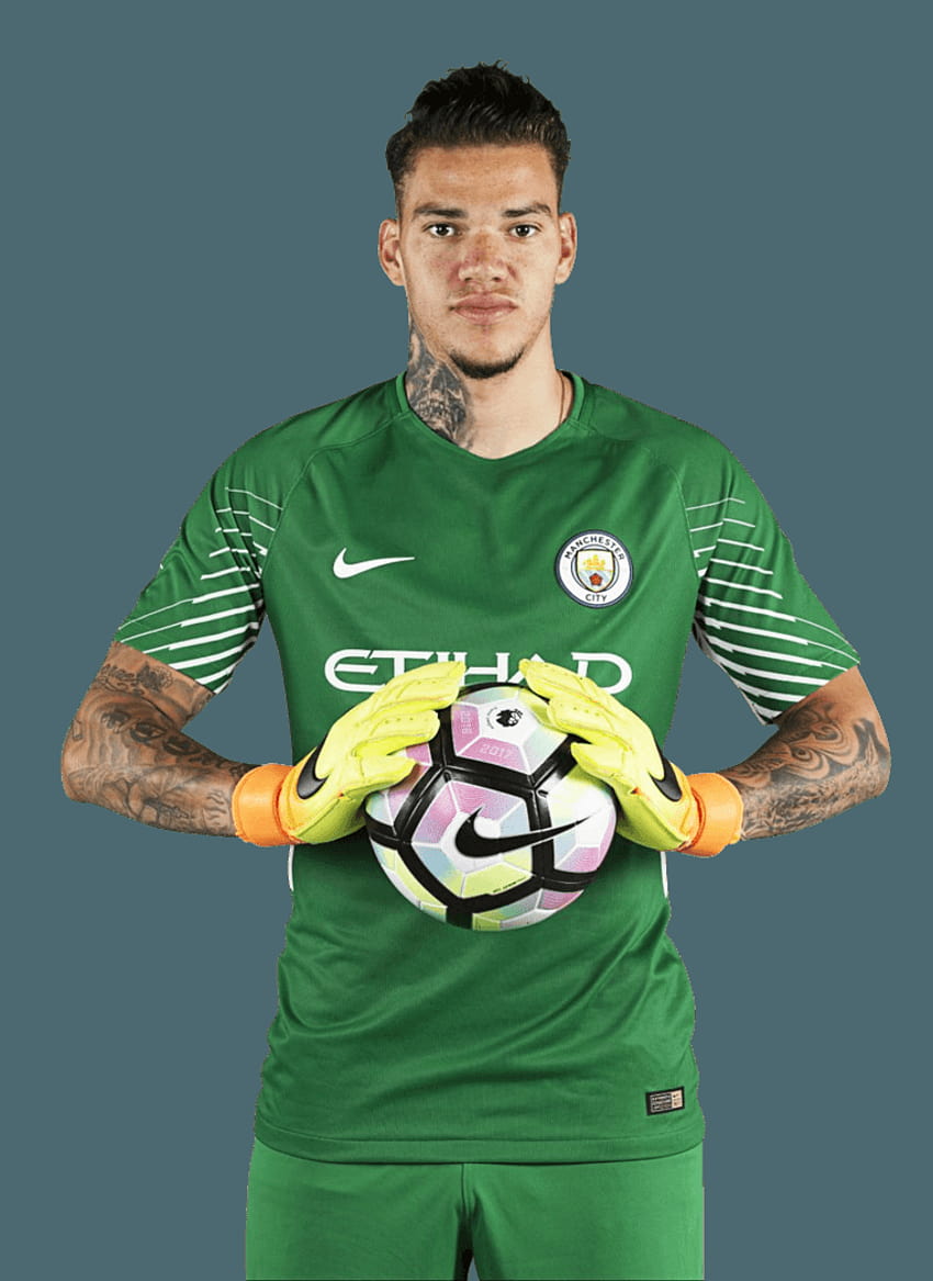 Ederson Moraes Manchester City 2017/18 Render by Dubstrillex on HD phone wallpaper