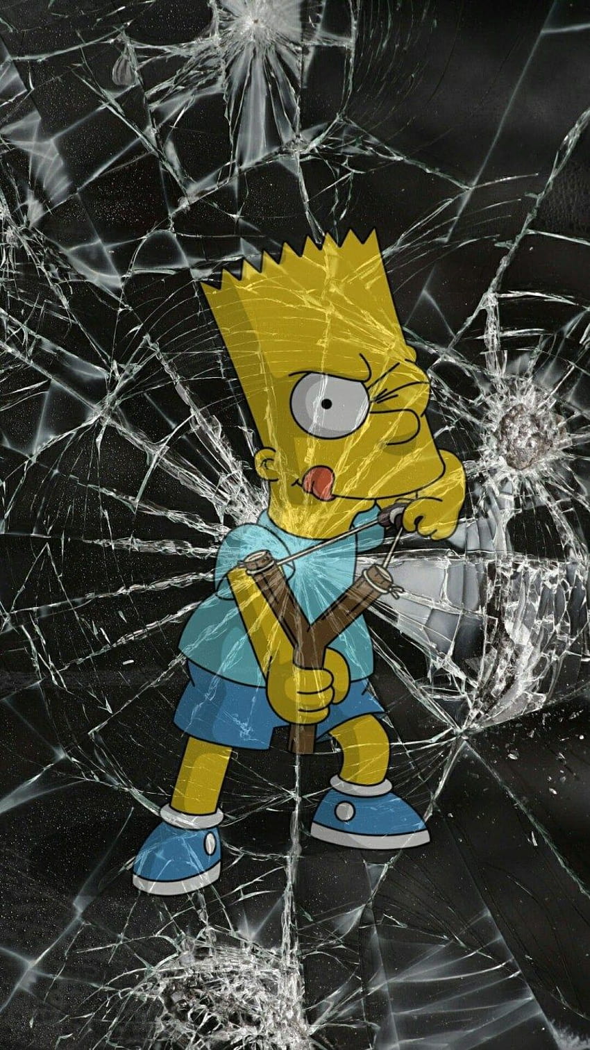 Köpek üzerinde Bart Simpson iPhone, iphone simpsons HD telefon duvar kağıdı