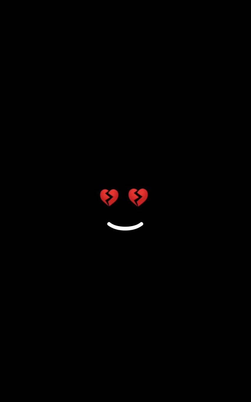 Im fine Black Broken heart Glitch [1080x2160] for your , Mobile & Tablet,  glitch heart HD phone wallpaper | Pxfuel