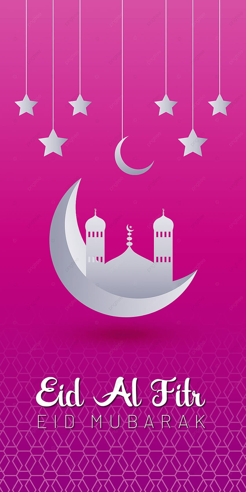 Eid Al Firti Mubarak 분홍색 및 흰색 모바일, 라마단, 디자인, 무바라크 배경, 라마단 이드 HD 전화 배경 화면