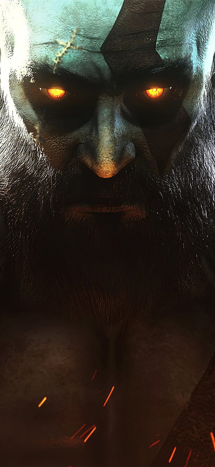 Bestes Kratos iPhone 11 [2020], bester Kriegsgott für Android HD-Handy-Hintergrundbild