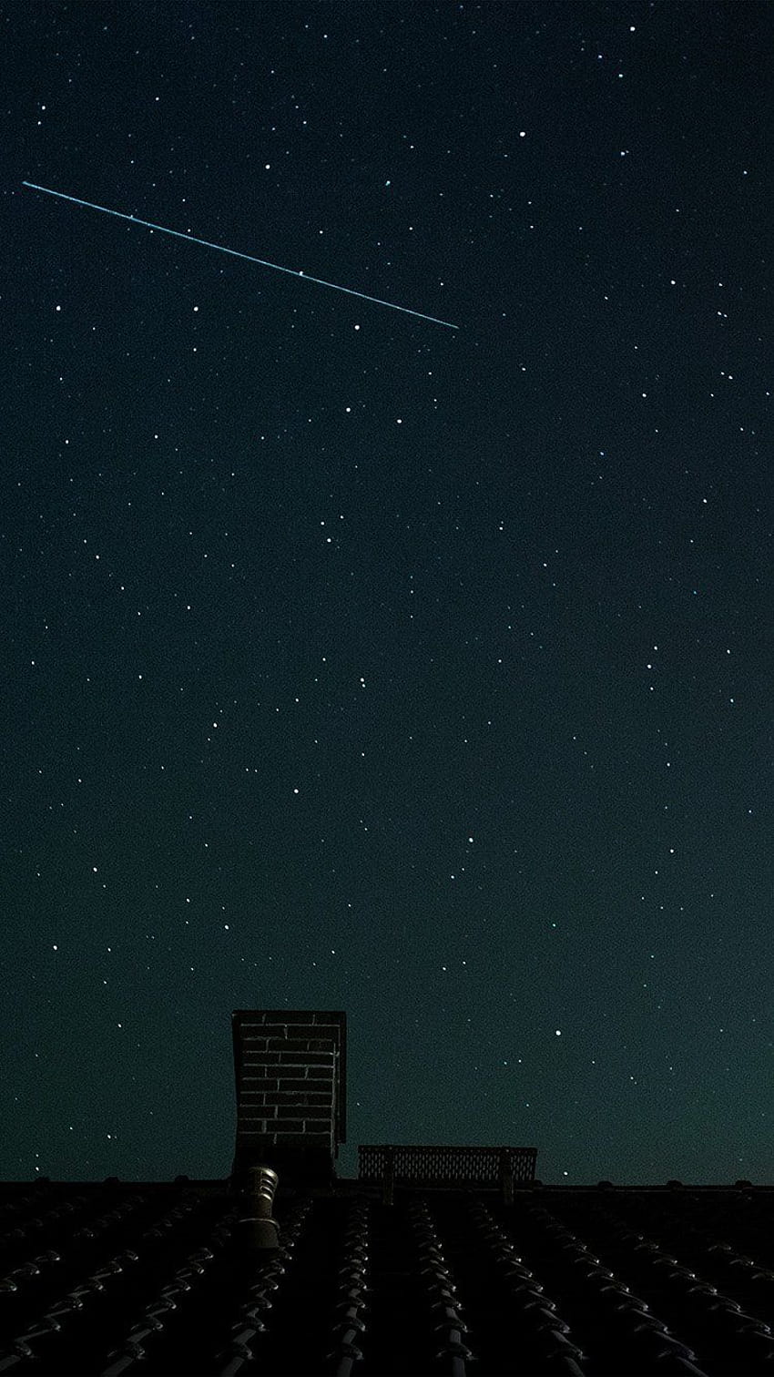STAR NIGHT SKY SUMMER DARK IPHONE, estética nocturna fondo de pantalla del teléfono