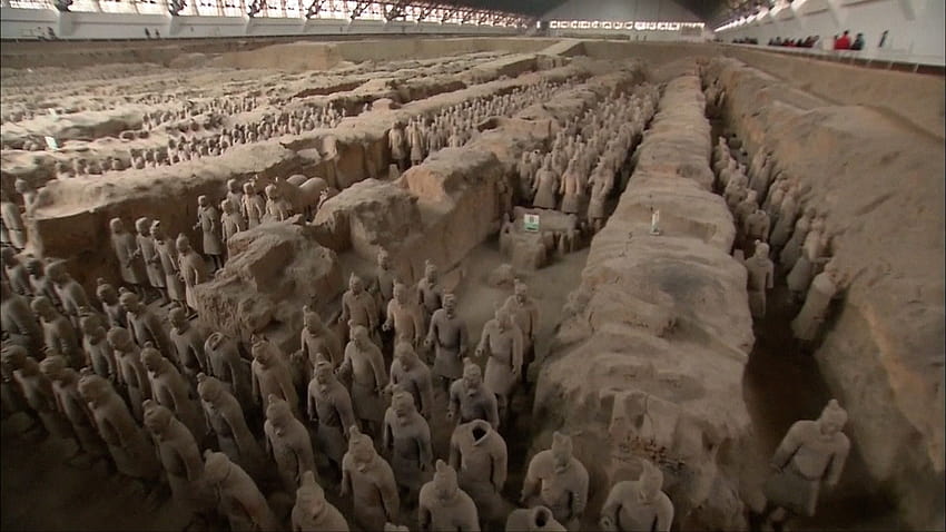 New evidence on ancient methods used to build Terracotta Army found HD wallpaper
