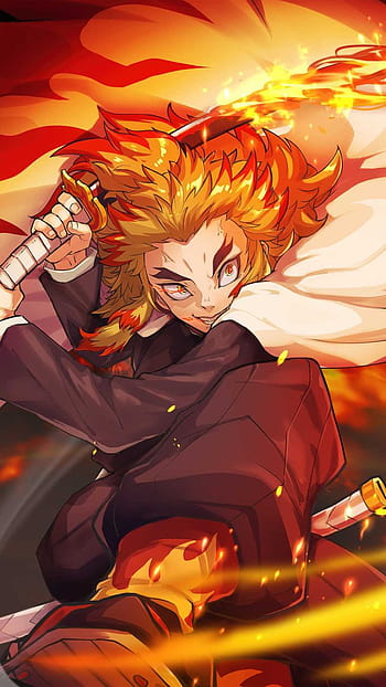 260 Kyojuro Rengoku HD Wallpapers and Backgrounds