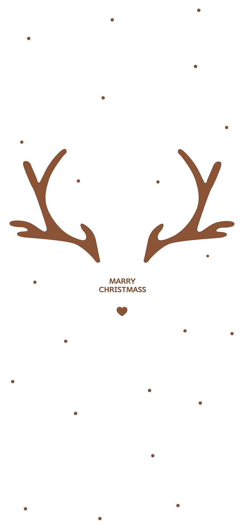 Iphone Christmas Deer, white reindeer HD phone wallpaper