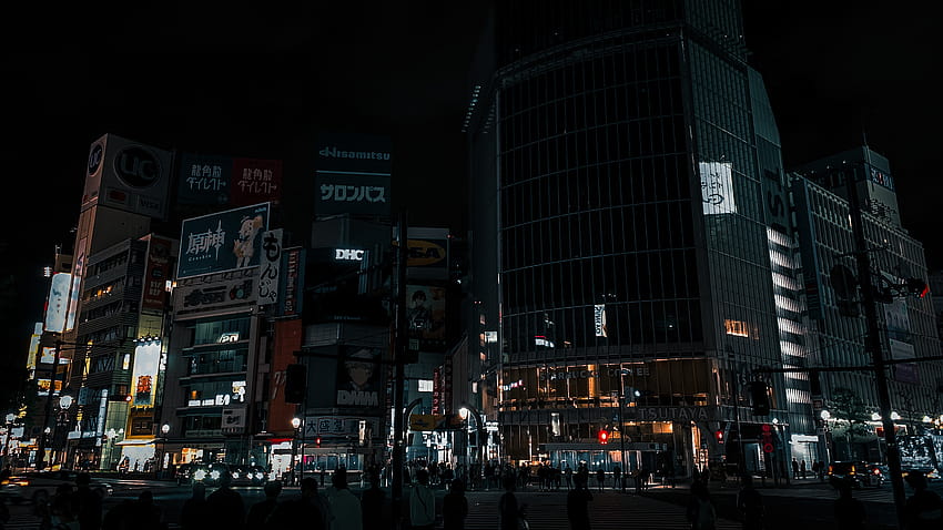 In : Tokyo goes dark under the current state of emergency HD wallpaper
