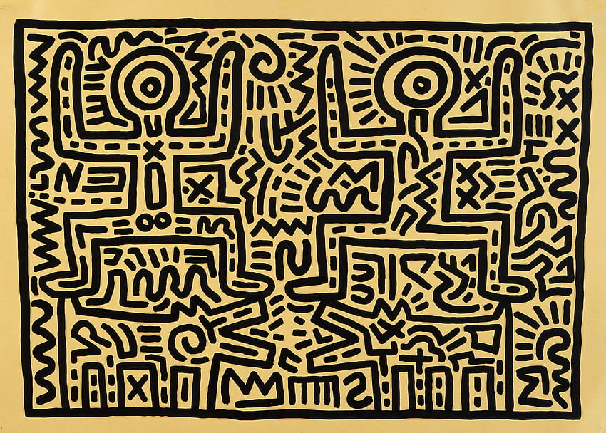 Keith Haring Iphone posted by Ryan Walker, keith harring HD wallpaper