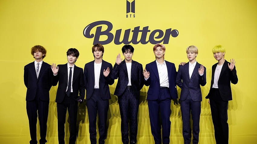 „Butter” BTS przebija masło YouTube 24, bts 2021 Tapeta HD