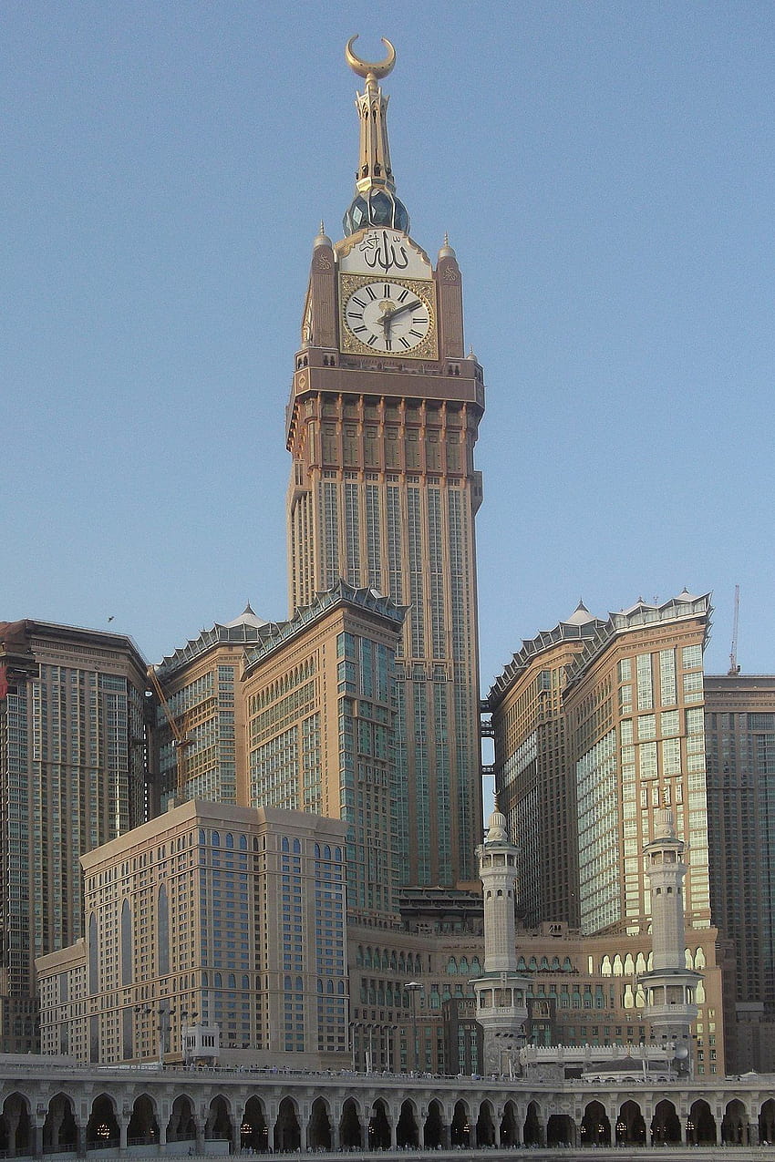 Abraj Al Bait, tour de l'horloge royale de la Mecque Fond d'écran de téléphone HD