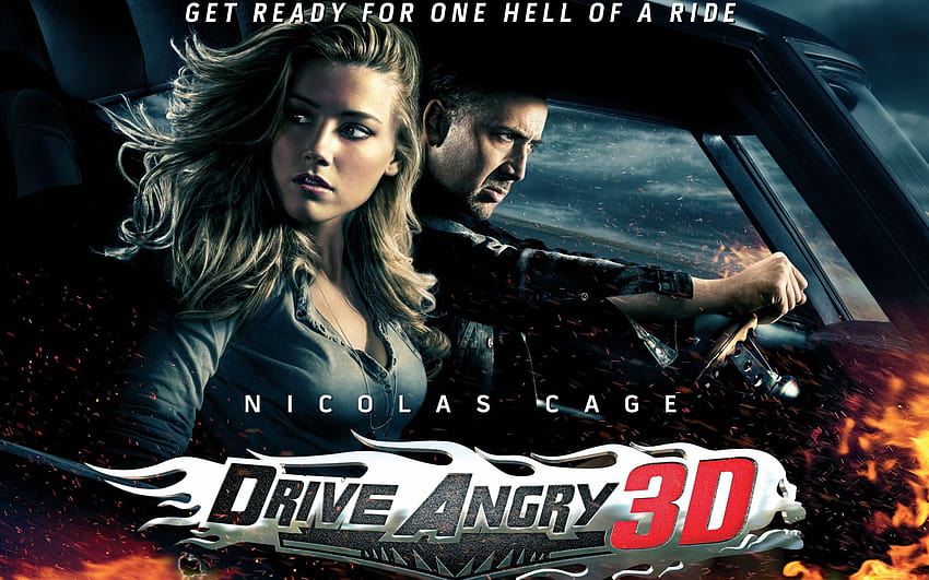 Drive Angry 3d Movie Id, ยนตร์ภาษาอังกฤษ วอลล์เปเปอร์ HD