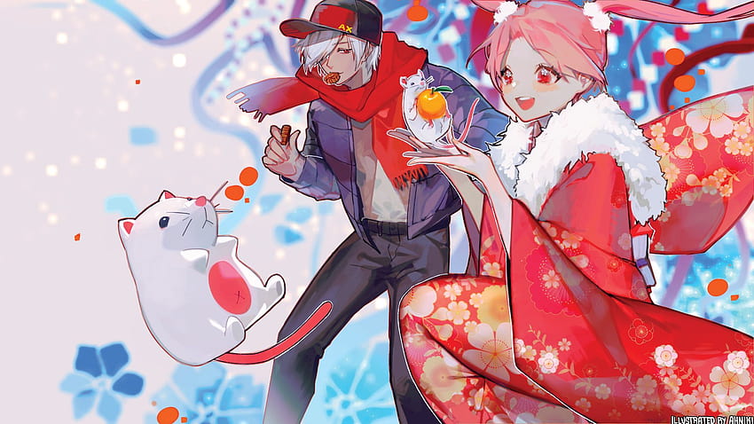 Sorotan Kolaborasi Artis Tahun Baru 2020: Ahniki, anime baru 2020 Wallpaper HD