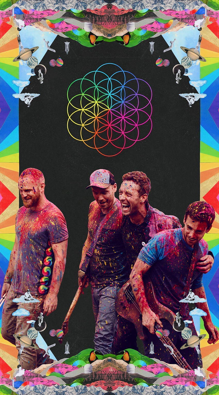 Chcesz zapełnić puste miejsce na koncercie Coldplay A Head Full of Dreams, coldplay rock Tapeta na telefon HD