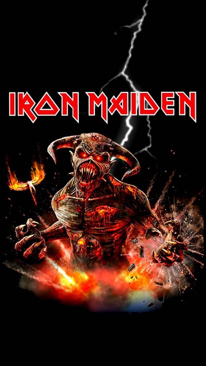 Iron Maiden by Crooklynite, iron maiden band HD phone wallpaper
