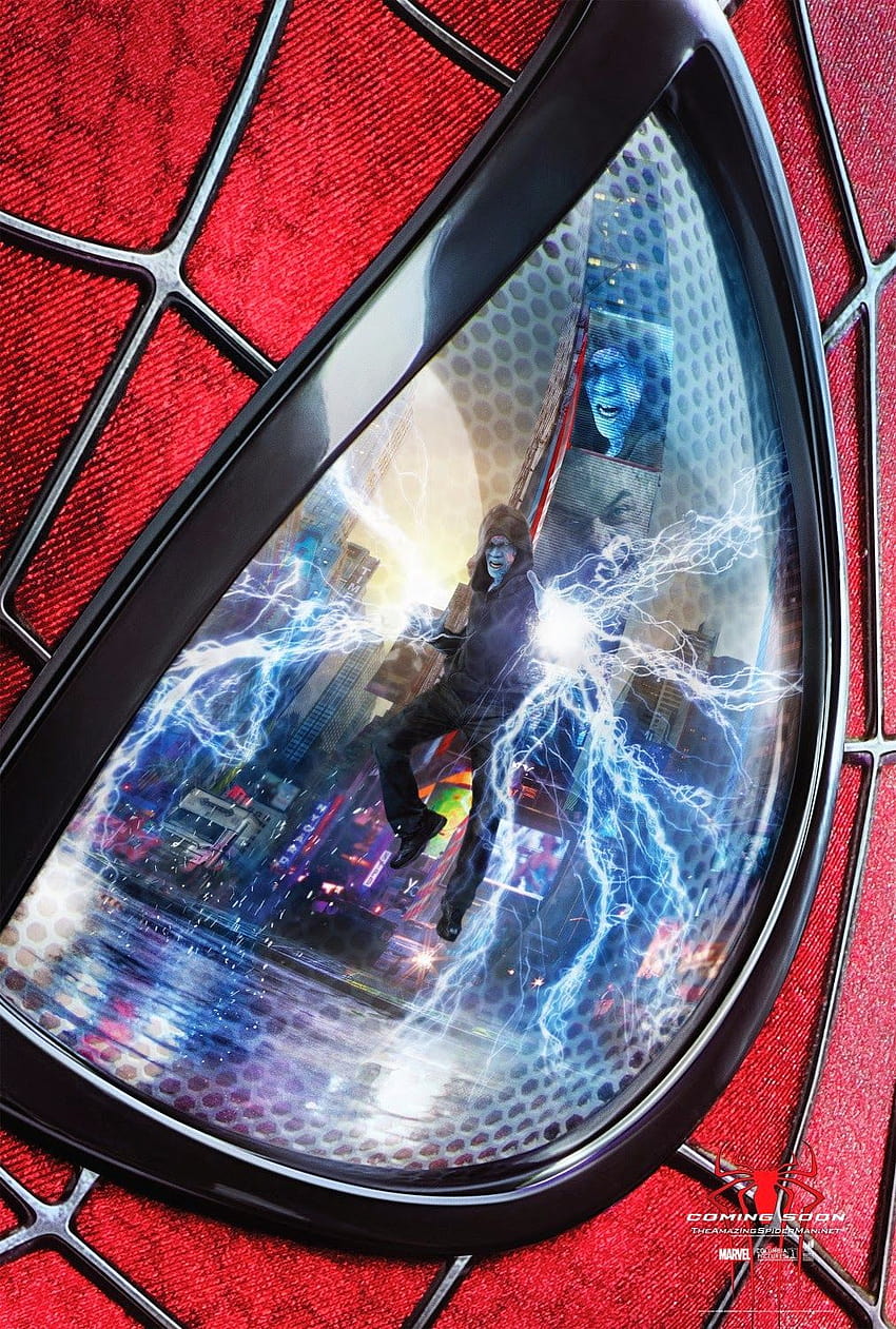 The Blot sagt...: The Amazing Spider, Spiderman vs Electro HD-Handy-Hintergrundbild