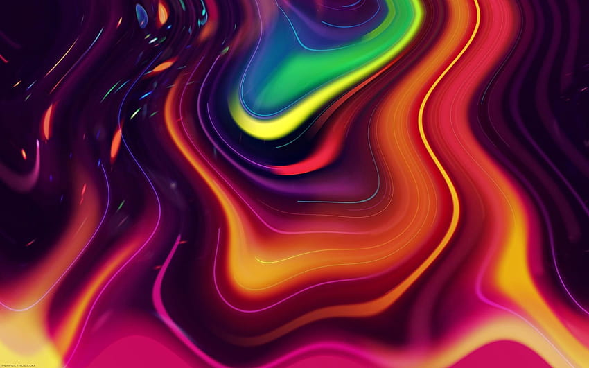 Abstract swirl colors psychedelic bright backgrounds, abstract swirl