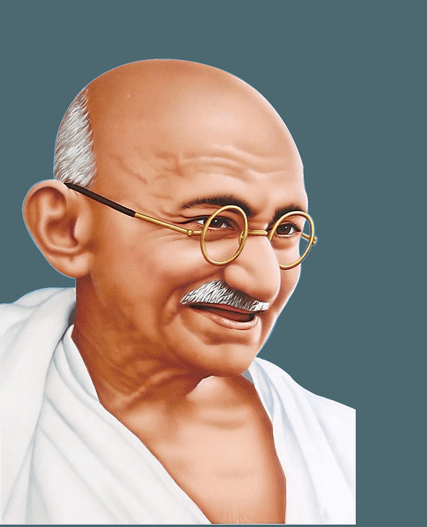 Mahatma Gandhi PNG fondo de pantalla del teléfono