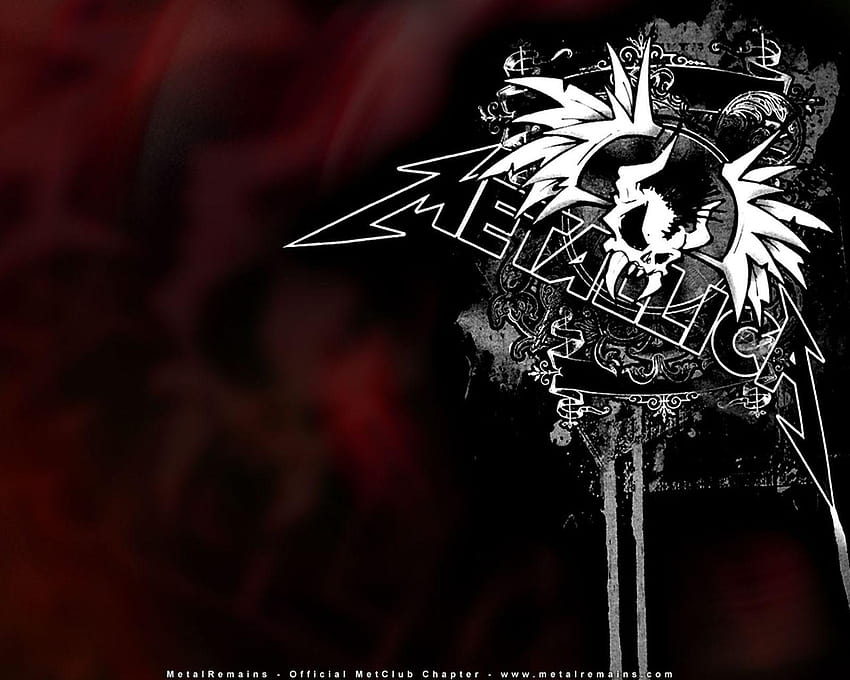 Metallica Logo, metallica calavera HD wallpaper