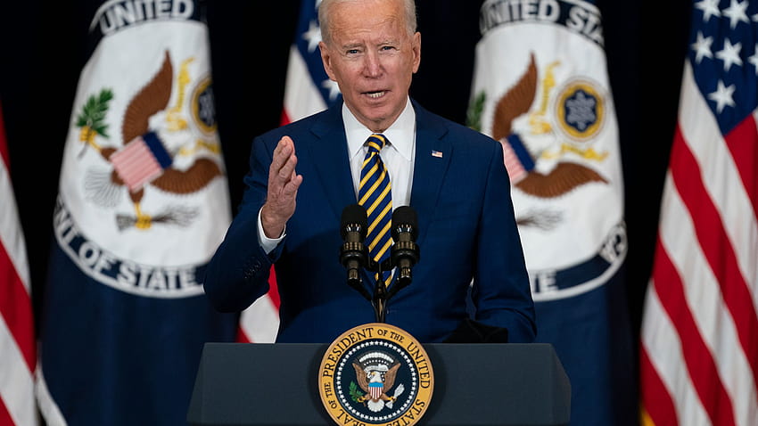 America is back': Biden says U.S. will allow more refugees, support LGBTQ rights globally and get tough on Russia, joe biden 2021 HD wallpaper