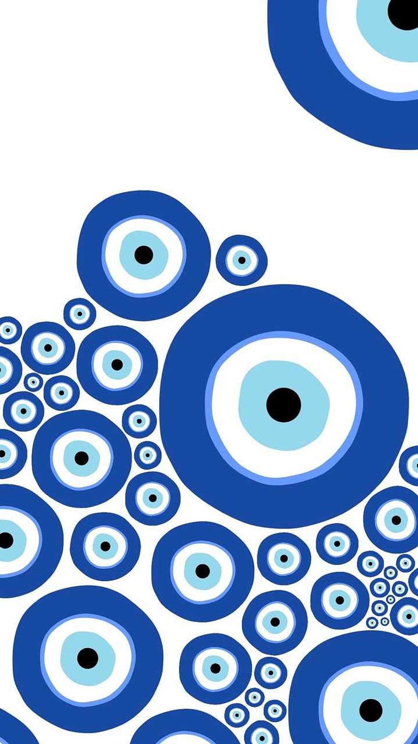 Evil Eye, aesthetic eye HD phone wallpaper