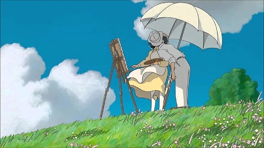 Aesthetic Studio Ghibli diposting oleh Samantha Walker, laptop studio ghibli Wallpaper HD