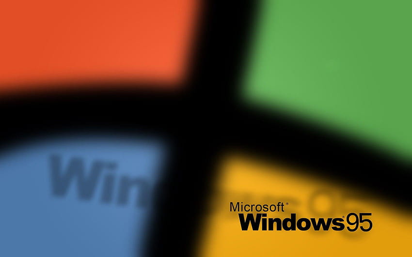 : текст, лого, зелено, жълто, графичен дизайн, ретро, ​​windows 95 HD тапет