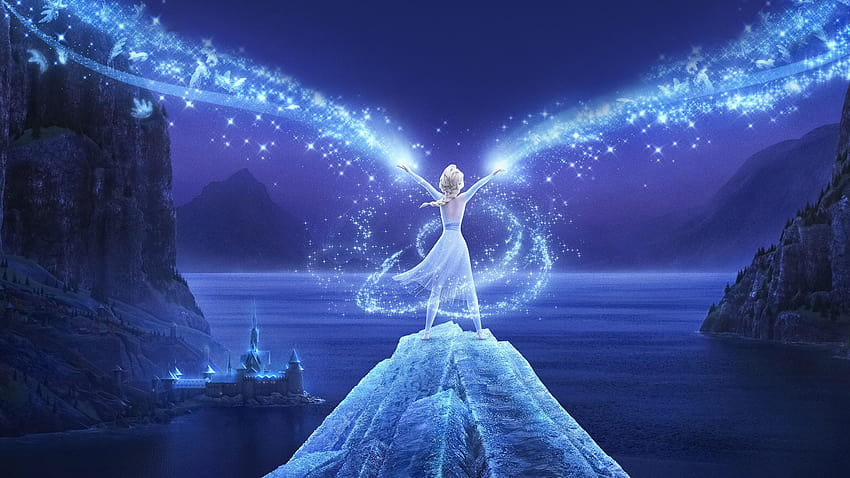 Queen Elsa n Frozen 2, エルサ フローズン 2 高画質の壁紙