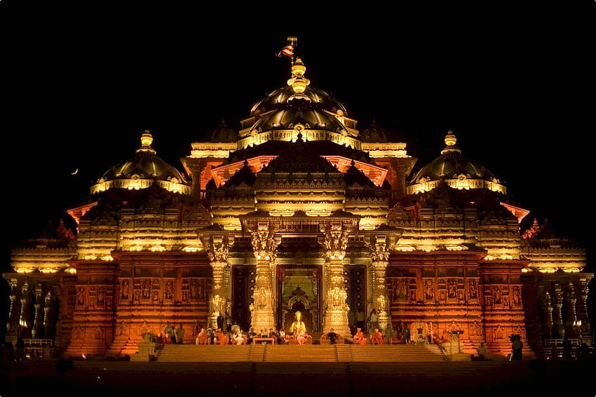 BAPS Swaminarayan Akshardham – 델리 HD 월페이퍼