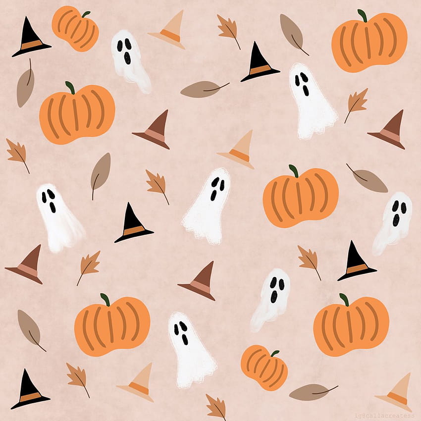 Halloween Backgrounds, halloween preppy HD phone wallpaper | Pxfuel