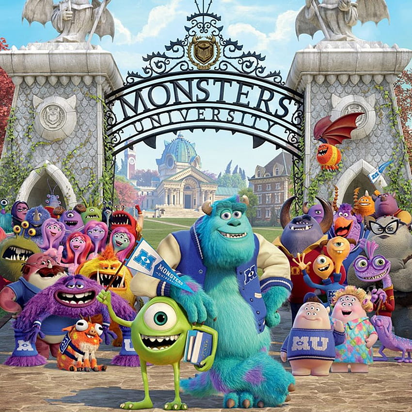 Monsters University for iPad, monstros sa HD phone wallpaper