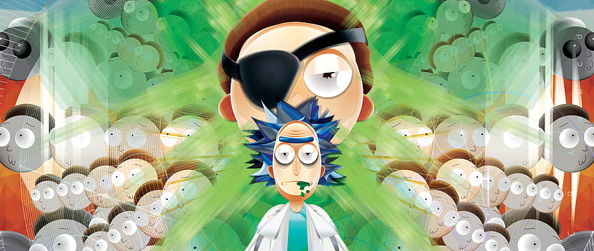 Rick And Morty Vector Art 1 , Tv Shows HD wallpaper