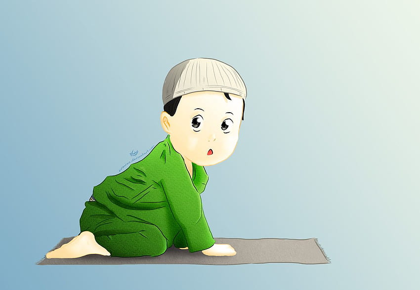 Muslimische betende Cliparts, ClipArt, ClipArt in der Clipart-Bibliothek, Anime-Boy-Muslim HD-Hintergrundbild