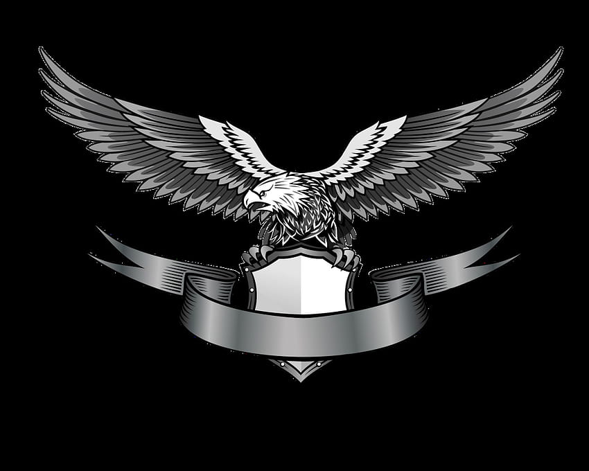 Metall-Adler-Png-Logos, Adler-Logo HD-Hintergrundbild