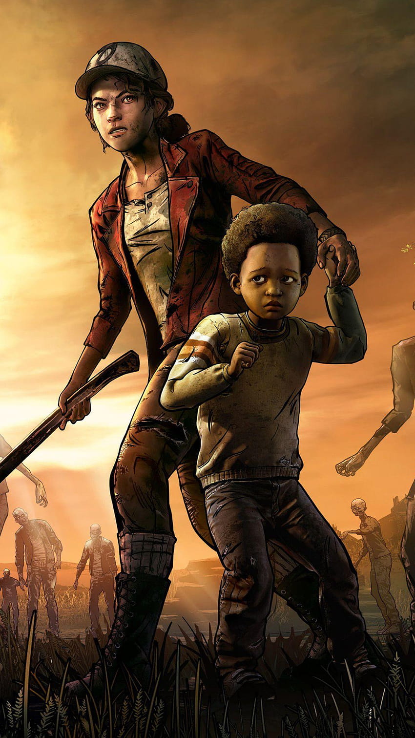 Videospiel/The Walking Dead: The Final Season, das Walking-Dead-Gamephone HD-Handy-Hintergrundbild