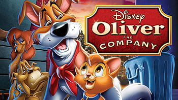 oliver and company wallpaper