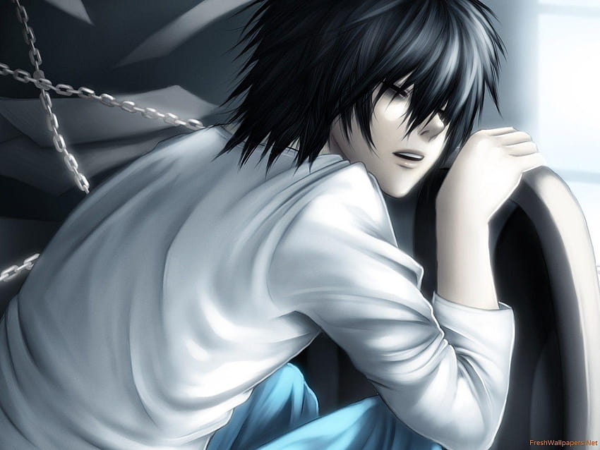 l death note, death note l and light HD wallpaper