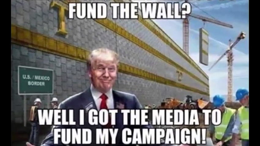 Donald Trump Meme HD-Hintergrundbild
