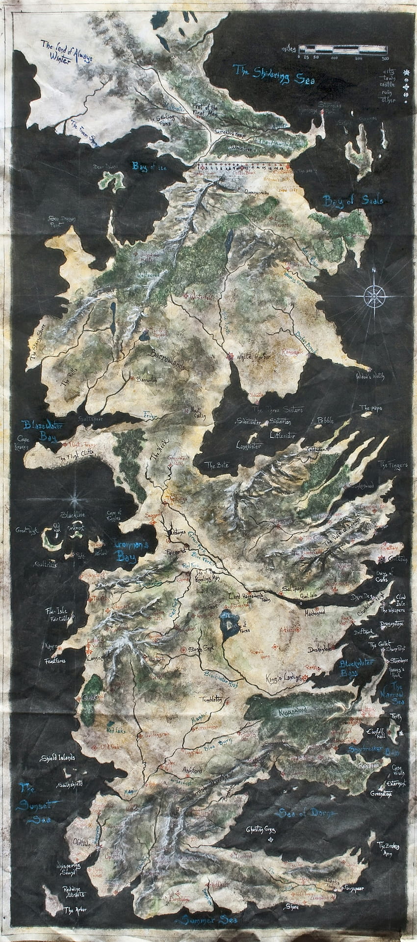 1680 x 1050 Bücher Karten Game of Thrones ein Lied von Eis und Feuer Fernsehserien Westeros George R R Martin 1330 x 300 –, Westeros-Karte HD-Handy-Hintergrundbild