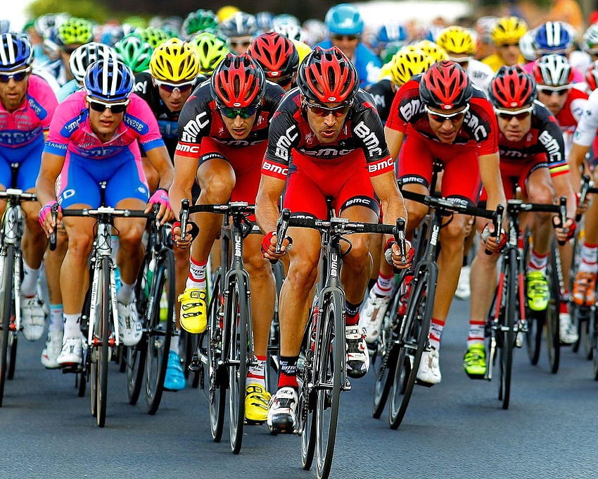 1280x1024 Radrennen, Tour de France, Radfahrer, Radrenntour HD-Hintergrundbild