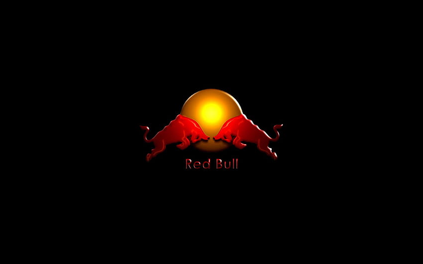 Red Bull Logo Black And Mobi, red bull mobile papel de parede HD