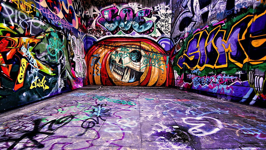 Graffiti : art, vandalisme ou les deux ?, anthropologie Fond d'écran HD