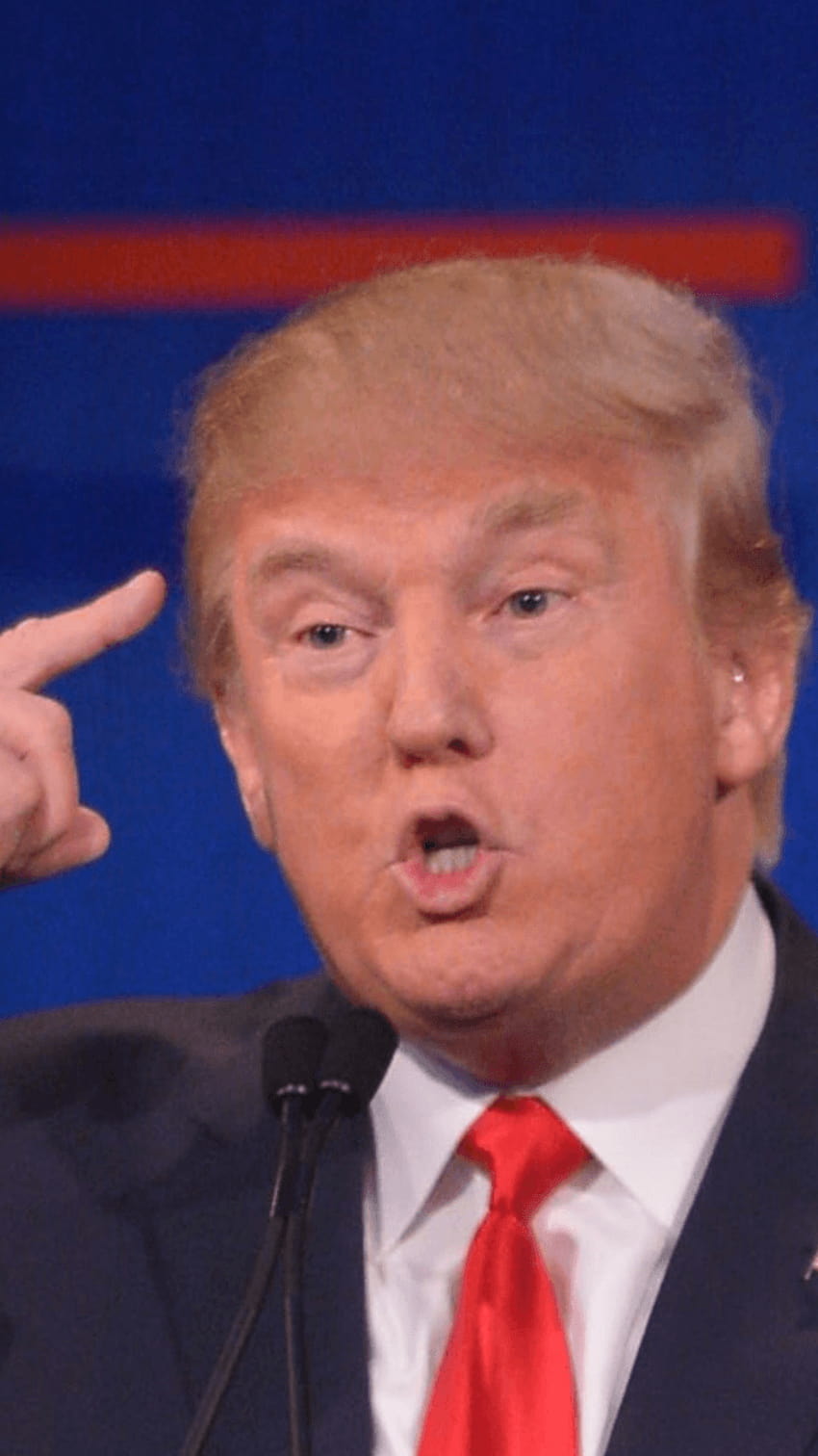 Donald Trump gestos con las manos iPhone 6 fondo de pantalla del teléfono