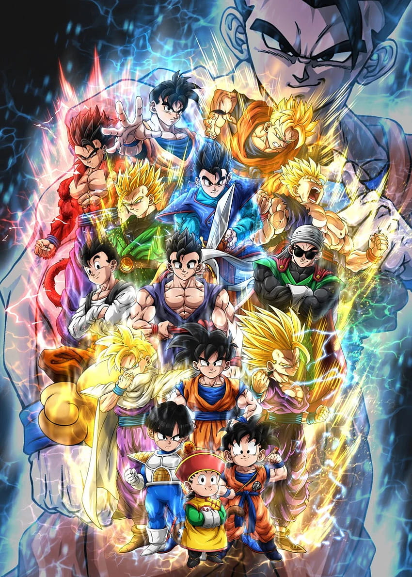 100 ide Gohan di tahun 2022, bentuk akhir gohan wallpaper ponsel HD