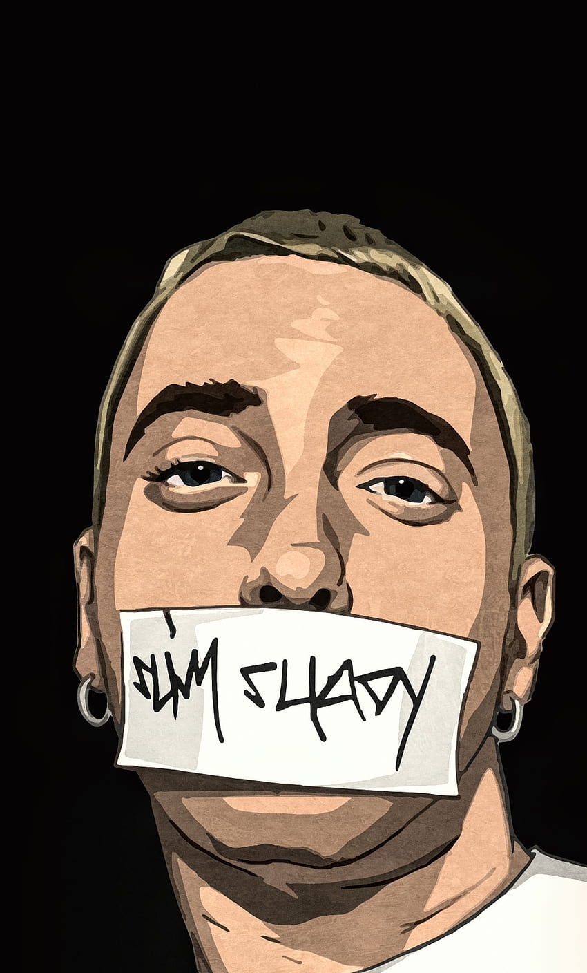 Eminem Cartoon, eminem animated HD phone wallpaper | Pxfuel