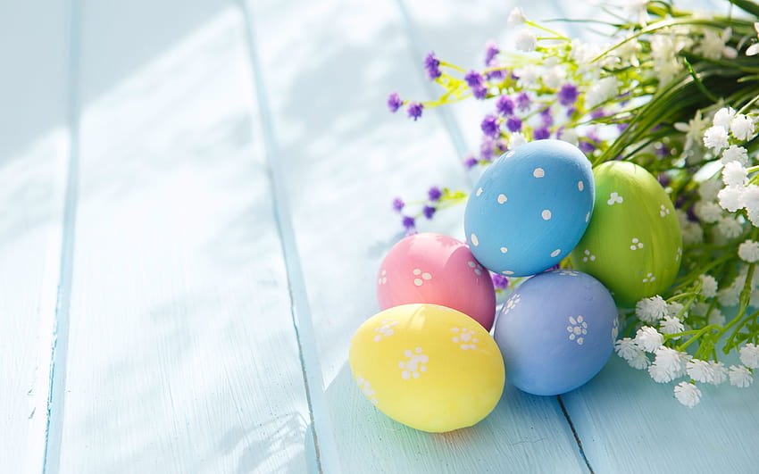32 Pasqua pulita, estetica delle uova di Pasqua Sfondo HD