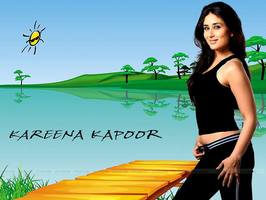 Nowy wzrost gwiazdy: Unseen Hot Kareena Kapoor 2012, krina Tapeta HD