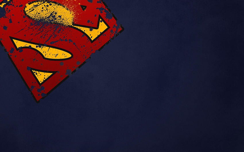 Лого на Супермен HD тапет